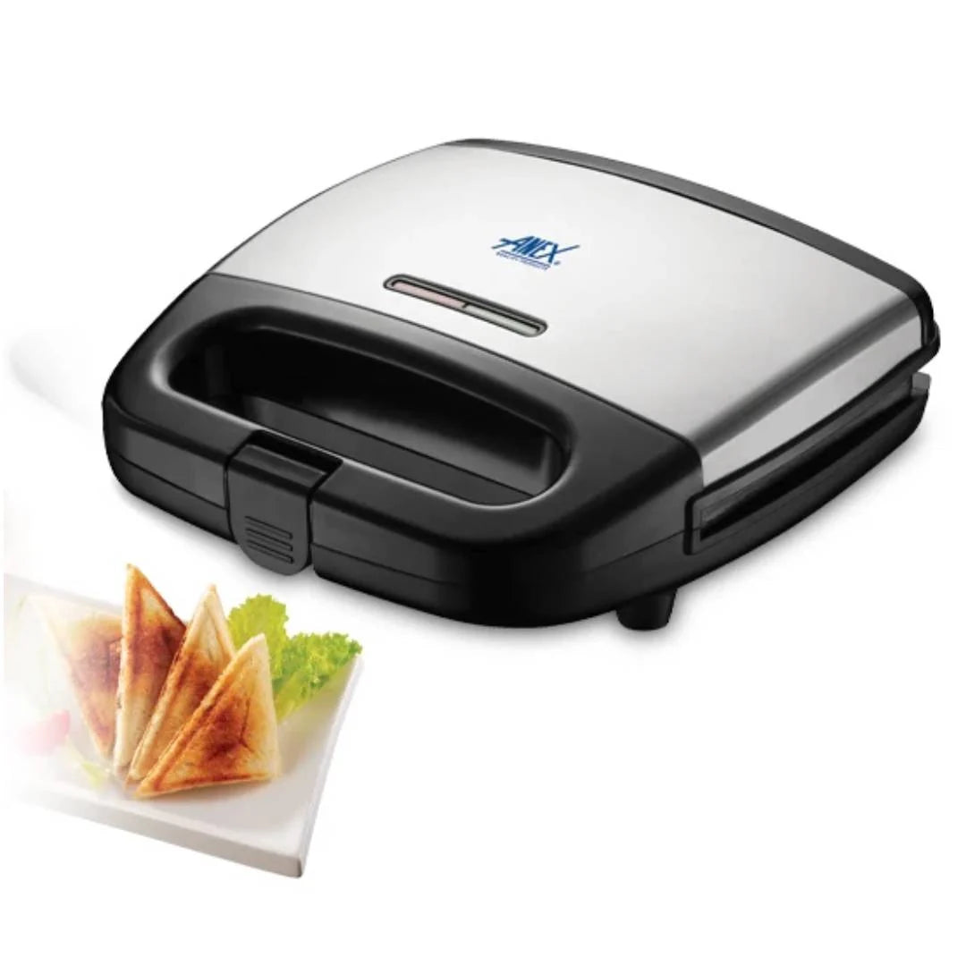 Anex AG-2131 Deluxe 750W 2 Slice Sandwich Maker