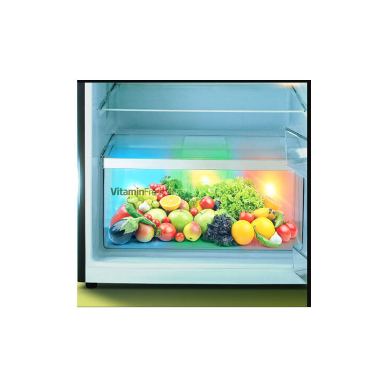 Dawlance 9149WB Chrome Refrigerator Hairline Black