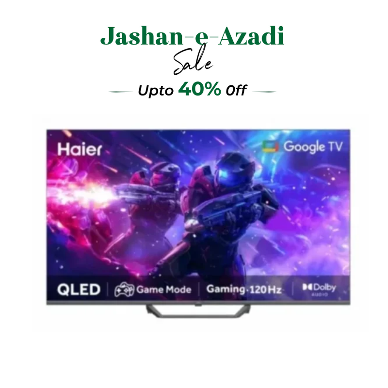 Haier 43S81E QLED 4K 43 Inches Smart Google TV