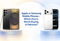 Apple vs Samsung mobile phone, complete comparison 