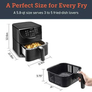 Cosori CP158-AF 5.5L Air Fryer Black