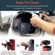 Cosori CP158-AF 5.5L Air Fryer Red