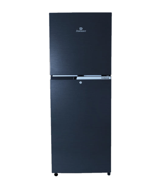 Dawlance 9149WB Chrome Refrigerator Hairline Black