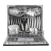 Dawlance DDW 868 Counter Top Black Dishwasher