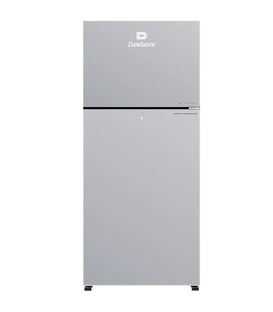 Dawlance 9191WB Chrome Pro Top Mount Refrigerator Hairline Silver price
