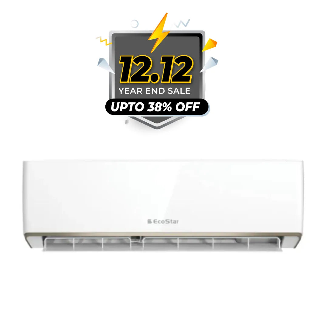 Ecostar 1 Ton ES-12DU01WG Duke Inverter R32 Heat & Cool Air Conditioner