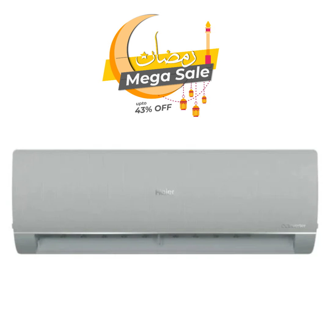 Haier 1.5 Ton T3 DC Inverter HSU-19HFAB / 019WUSDC Air Conditioner Grey