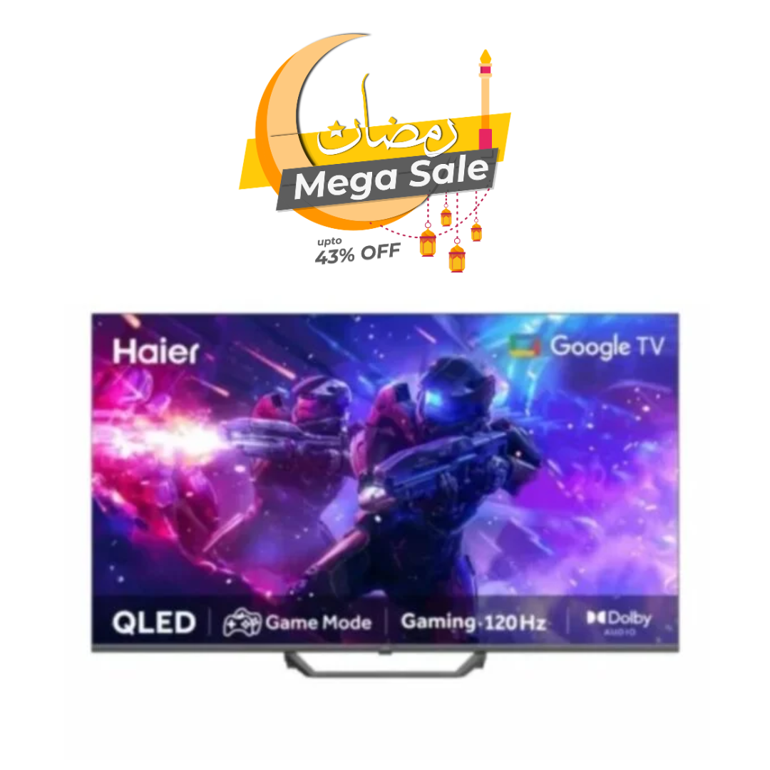 Haier 43S81E QLED 4K 43 Inches Smart Google TV