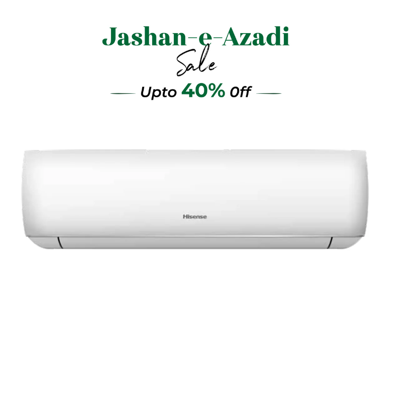 Hisense 18TQ60HC T3 1.5 Ton Inverter AC White