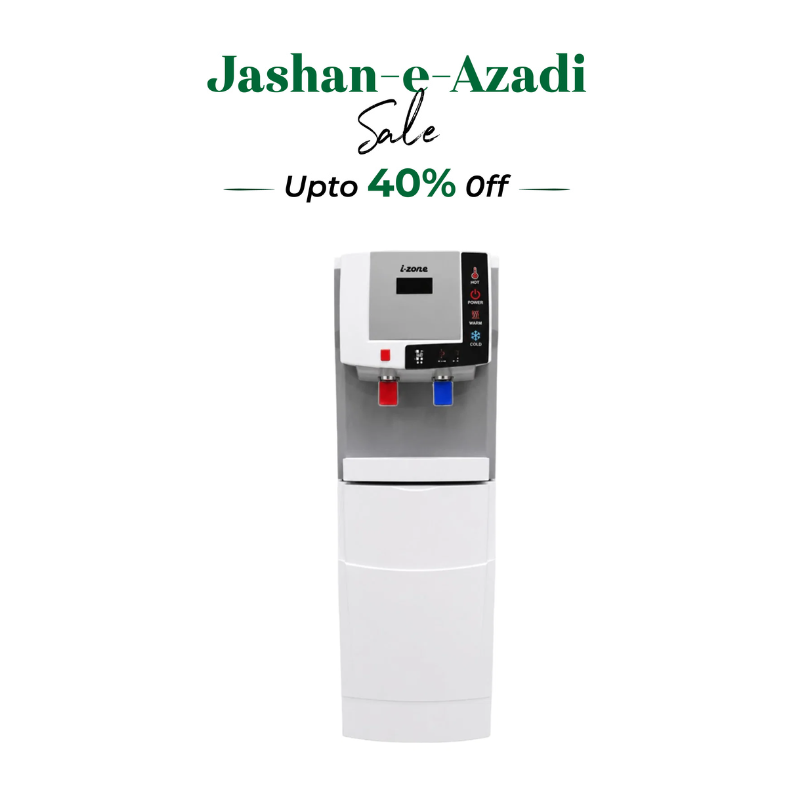 IZone 2 Taps Water Dispenser IZN-2015 White