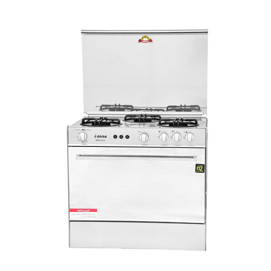 Izone IZ-08 Cooking Range (3 Gas Burners Glass)