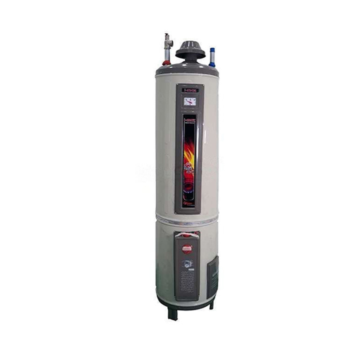 i-Max Stand Twin Electric & Gas Water Geyser 25-GLNT
