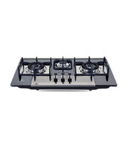 Nasgas DG-222 BK Kitchen Hob (Steel Top)
