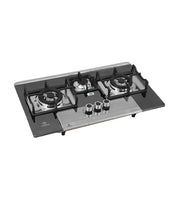 Nasgas DG-222 BK Kitchen Hob (Steel Top)