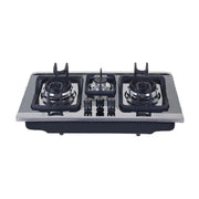 Nasgas DG-333 BK 3BRN Kitchen Hob