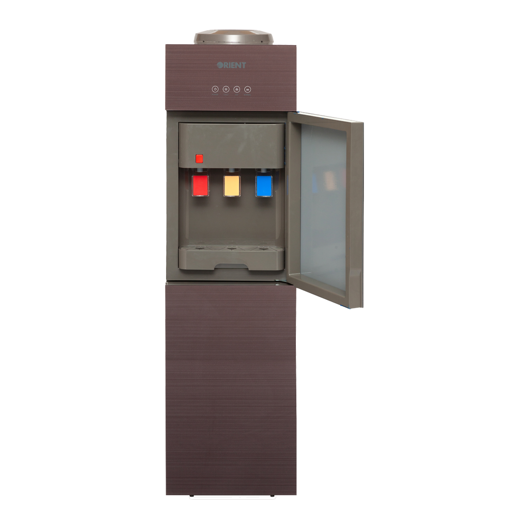 Orient Flare Glass Door Water Dispenser 3 Taps
