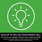 Ninja Foodi MAX AF400UK Dual Zone Air Fryer