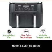 Ninja Foodi MAX AF400UK Dual Zone Air Fryer