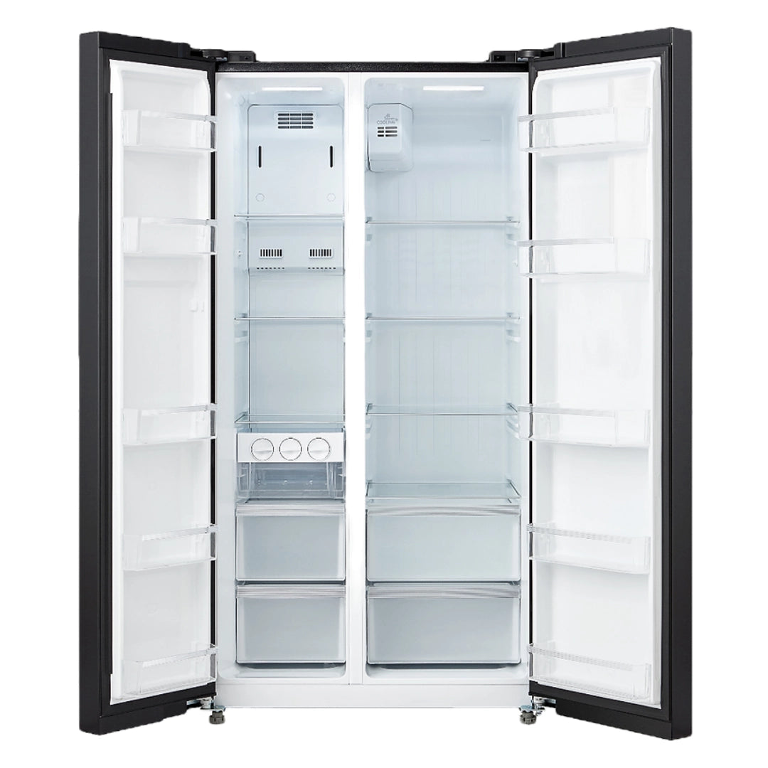 Signature SB100G Glass Door Inverter Side By Side Refrigerator