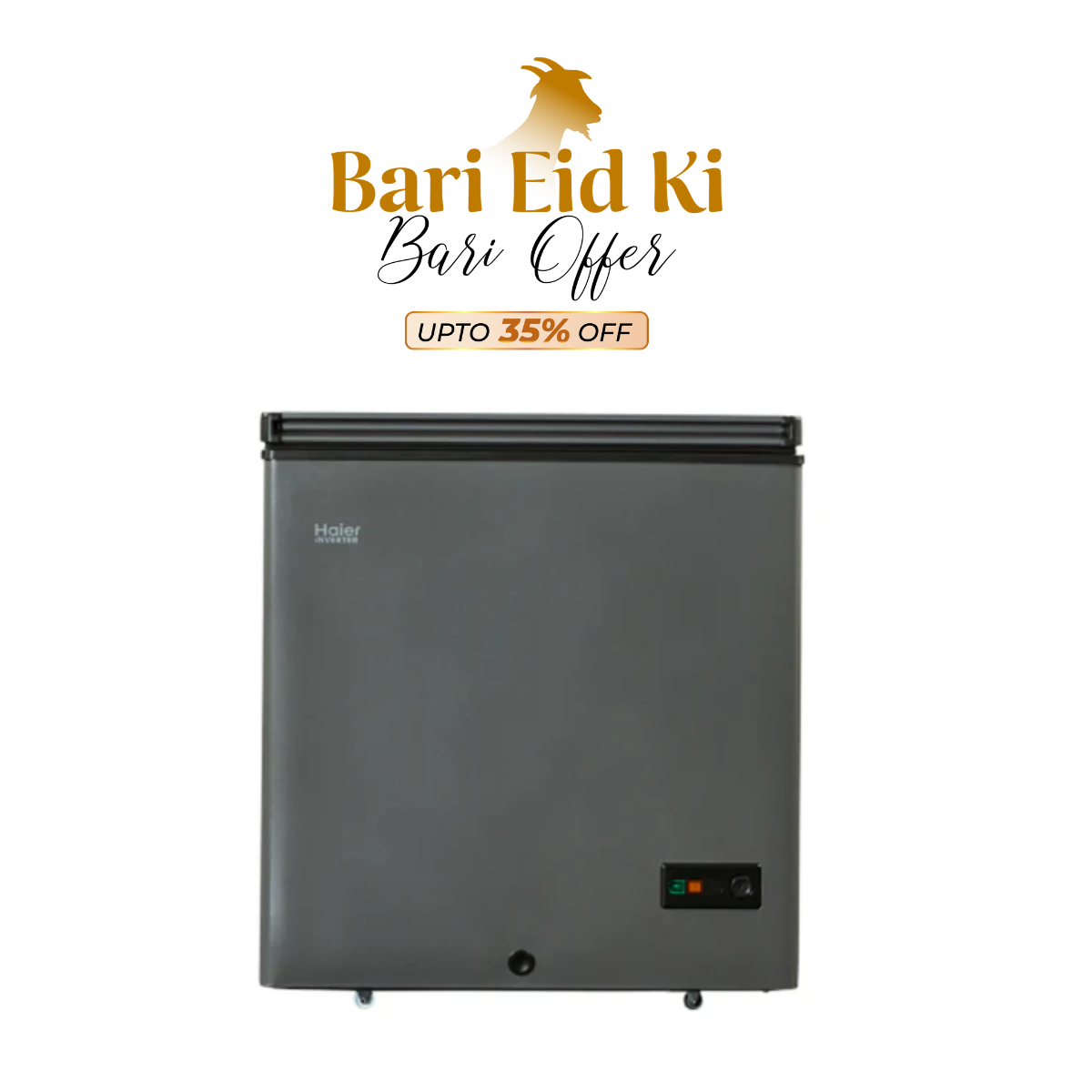 Haier HDF-175IG Single Door Deep Freezer