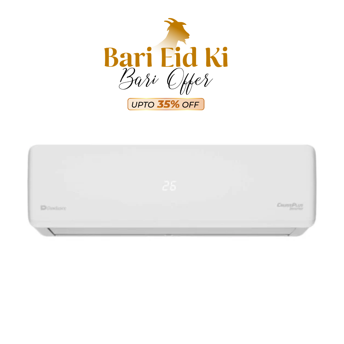 Dawlance Cruise Plus 30 1.5 Ton Inverter Split AC