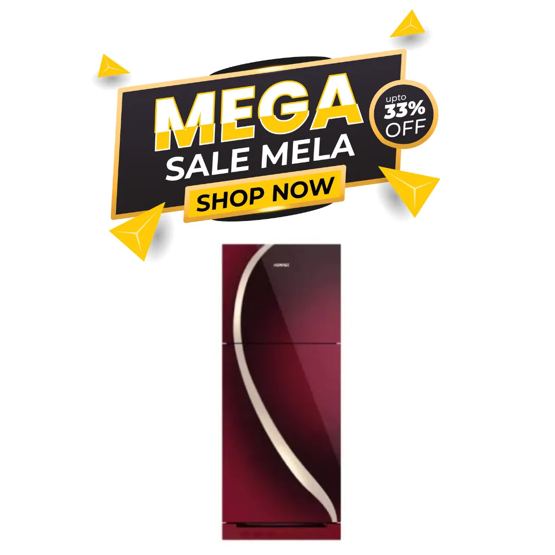 Homage HRF-47662 GD Top Mount Refrigerator Maroon 18 CFT