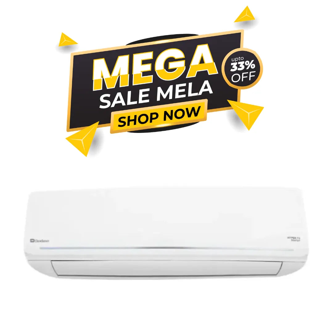 Dawlance 1.5 Ton Inverter 30 Hyper T3  Split R410 White Air Conditioner