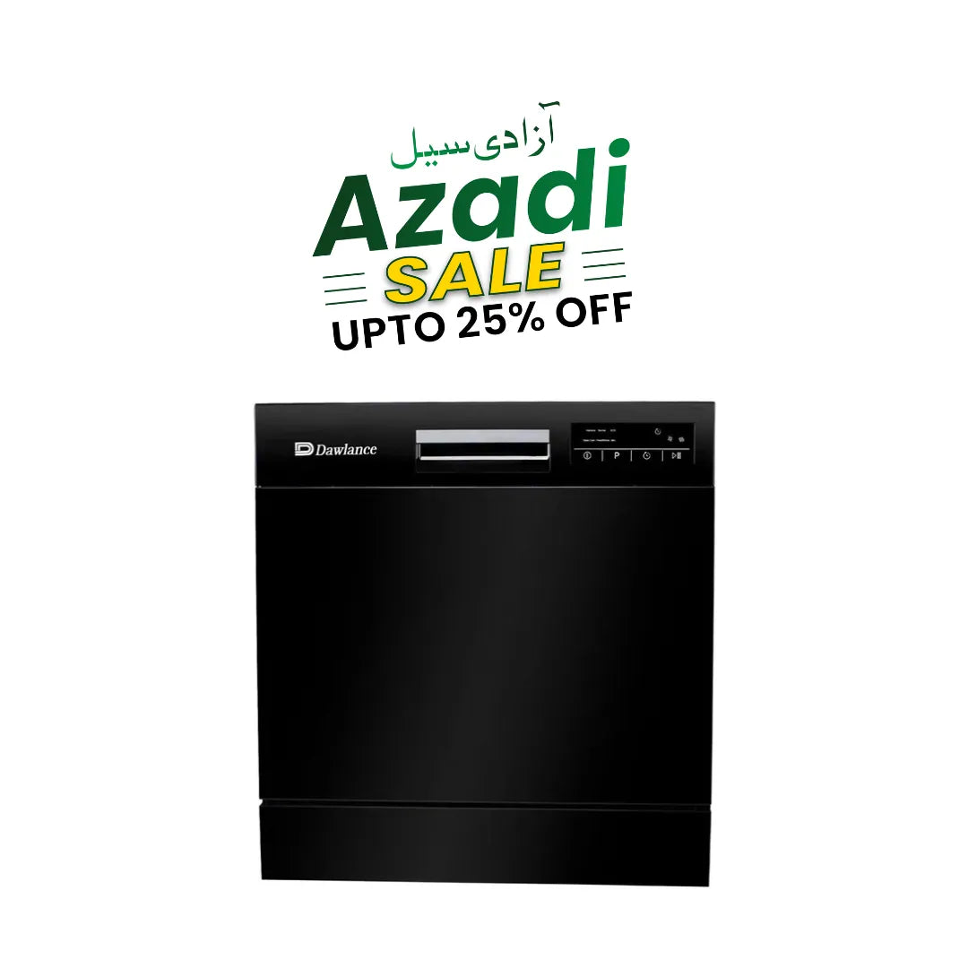 Dawlance DDW 868 Counter Top Black Dishwasher
