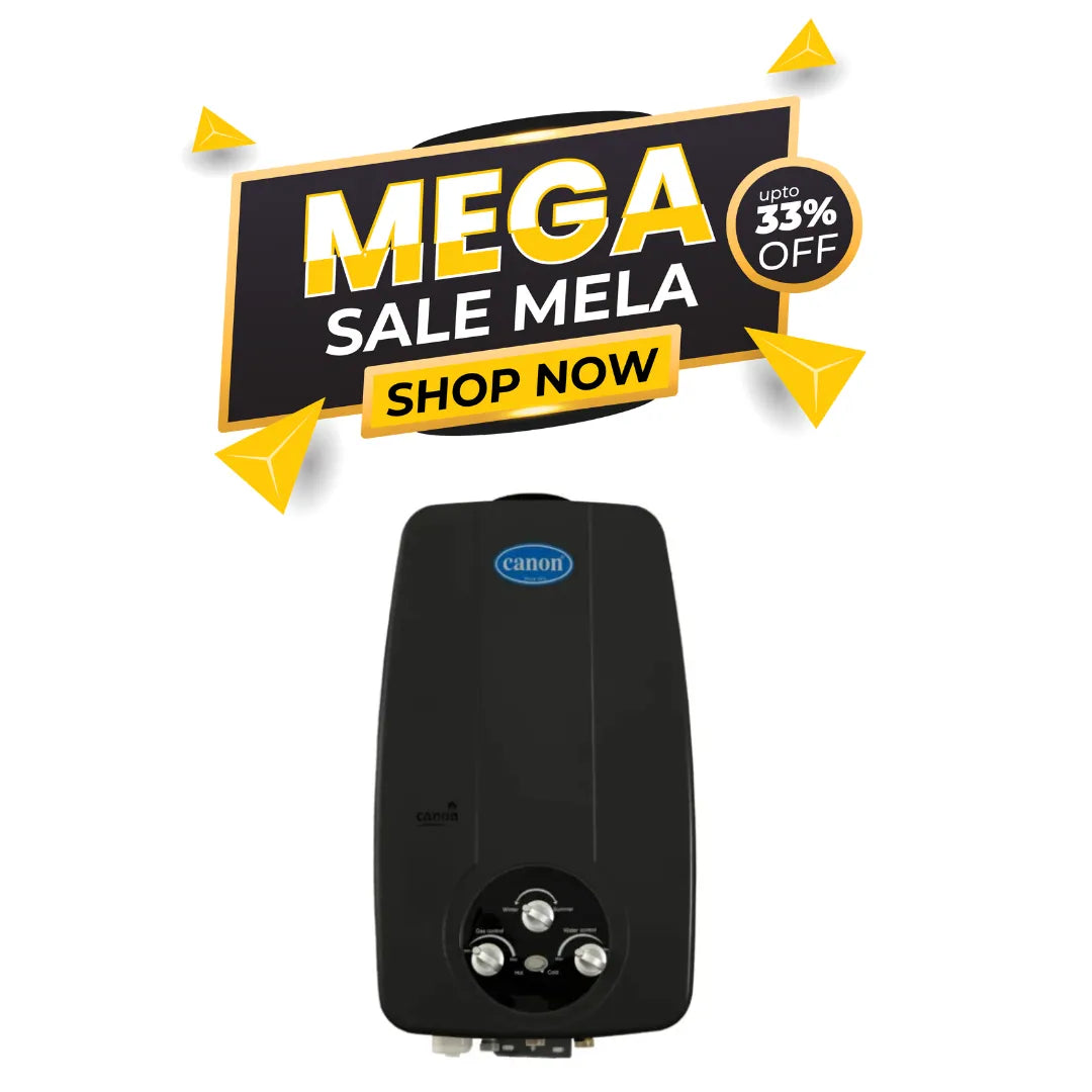 Canon 16D plus LPG Instant Water Heater