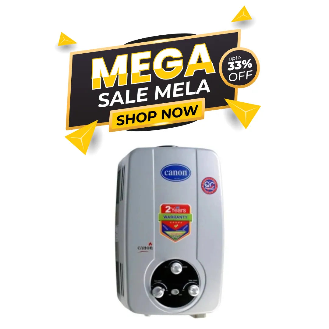 Canon 16D Plus Instant Gas Water Heater 6-Liter Dual
