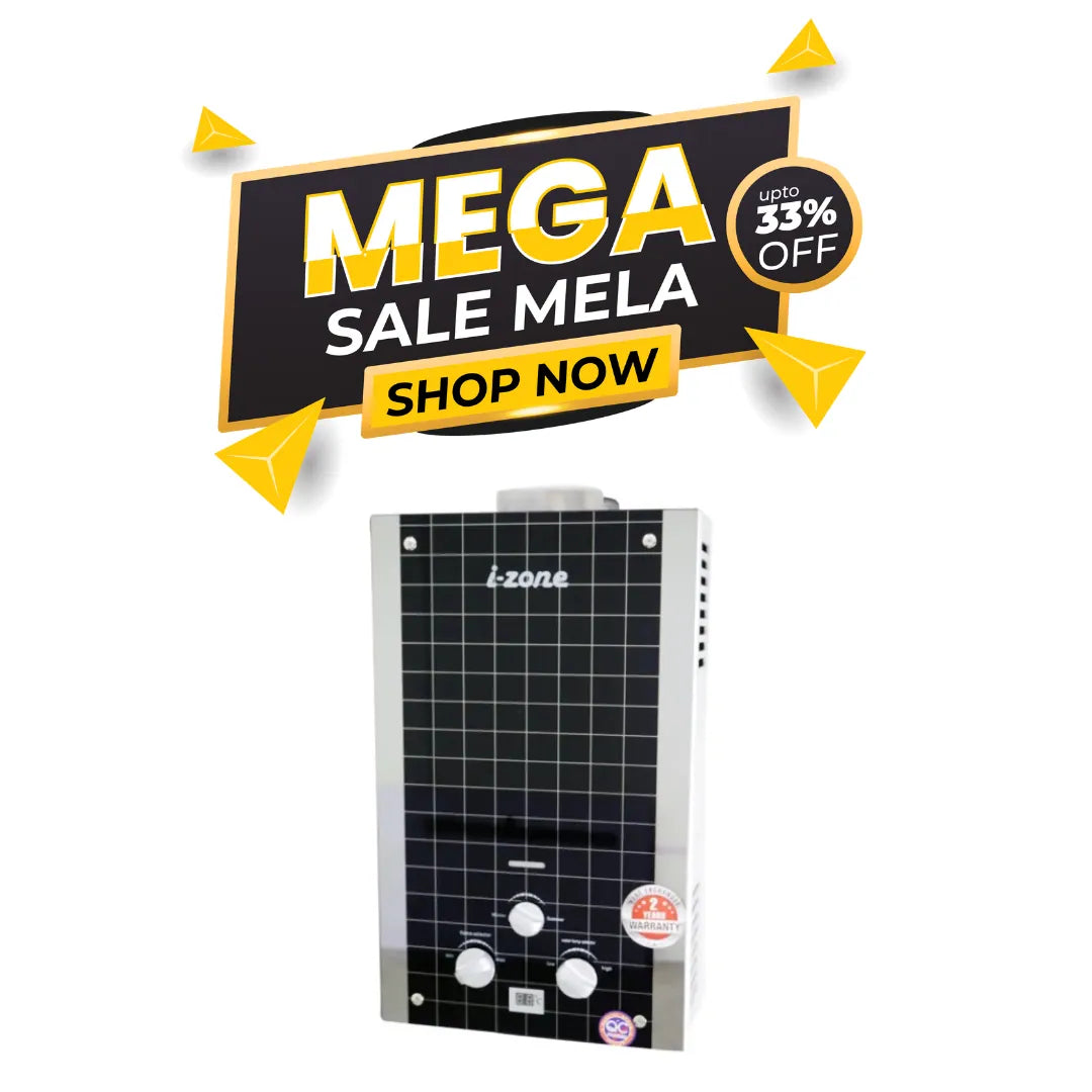 i-Zone Instant Water Heater D6S2L Deluxe LPG 6 Liter