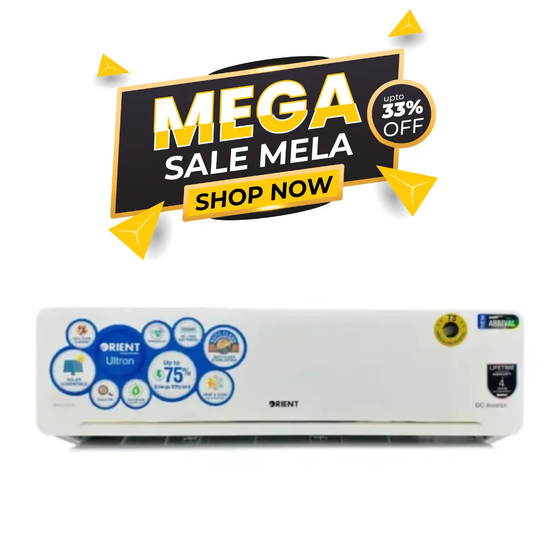 Orient 18G 1.5 Ton Smile Gold White T3 Inverter Air Conditioner
